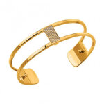 Bracelet les georgettes 70305360108000 - bracelet manchette les pr�cieuses laiton finition or femme 14mm ...