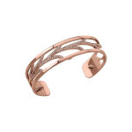 Bracelet les georgettes bracelet manchette les pr�cieuses laiton finition or rose femme - 14mm