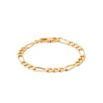 Chaine figaro 1 - 3 plaqu or homme maison de la bijouterie y33y00yz
