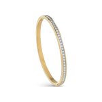 Bracelet guess bijoux ubb28134 - jonc acier rhodi� pav� cristaux guess bijoux