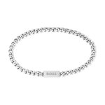 Bracelet homme boss bijoux chain for him - 1580556m acier argent