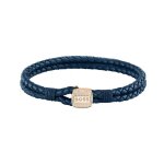 Bracelet homme boss bijoux seal - 1580668m cuir, acier doré Bracelet homme boss bijoux seal - 1580668m cuir, acier doré