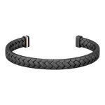 Bracelet homme boss bijoux tailored - 1580673 acier noir