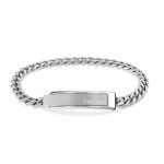 Bracelet homme calvin klein bijoux - 35000048 acier argent