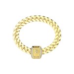 Bracelet homme guess bijoux lion king jumb05005jwygs acier dor