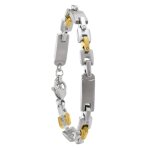 Bracelet homme jourdan arris - jh150151b métal Bracelet homme jourdan arris - jh150151b métal