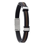 Bracelet homme jourdan dave - jh150148b acier Bracelet homme jourdan dave - jh150148b acier