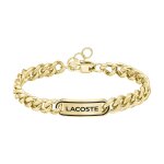 Bracelet homme lacoste district - 2040225 acier dor�