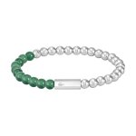 Bracelet homme lacoste scottie - 2040245 acier vert