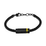 Bracelet homme pierre lannier bijoux - bj40a1541 cuir jaune