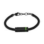 Bracelet homme pierre lannier bijoux - bj40a1571 cuir vert Bracelet homme pierre lannier bijoux - bj40a1571 cuir vert