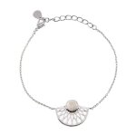 Bracelet kosma paris - collection mia argenté & pierre de lune Bracelet kosma paris - collection mia argenté & pierre de lune
