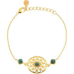 Bracelet kosma paris - collection stella dor� & turquoise
