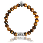 Bracelet lauren steven design ml001 - bracelet en pierre naturelle oeil de tigre lauren steven Bracelet lauren steven design ml001 - bracelet en pierre naturelle oeil de tigre lauren steven