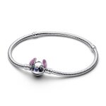 Bracelet maille serpent disney stitch Bracelet maille serpent disney stitch