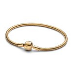 Bracelet maille serpent fermoir barillet