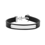 Bracelet ph - fsc - s - b - bl - bracelet noir cuir paul hewitt bijoux