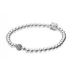 Bracelet sphre et pav pandora signature