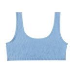 Brassière fille sans couture côtelée athena Brassière fille sans couture côtelée athena