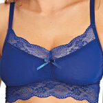 Brassire sans armatures cobalt freya bleu