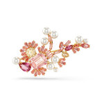 Broche swarovski rose femme