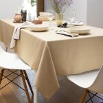 Nappe en polyester recycl� bromenap - beige ficelle