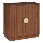 Buffet 2 portes 1 étagères wany marron Buffet 2 portes 1 étagères wany marron