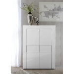 Buffet 2 portes easy blanc laqu� brillant