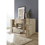 Buffet 2 portes et 2 tiroirs dama dcor chne samoa