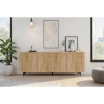 Buffet 4 portes murano panneaux de particules de premi�re qualit�