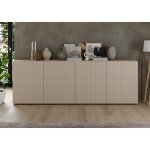 Buffet 4 portes rio panneaux de particules de premi�re qualit� portes en mdf
