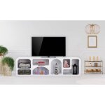 Buffet bas navalor design arches style troglodyte blanc Buffet bas navalor design arches style troglodyte blanc