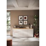 Buffet savona blanc style contemporain Buffet savona blanc style contemporain
