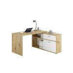 Bureau d'angle couleur chne sable diego