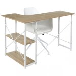 Bureau d?angle job blanc