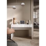 Bureau panneau de particules blanc