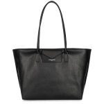 Cabas epaule zippée - maya noir Cabas epaule zippée - maya noir