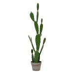 Cactus artificiel en pot yuca vert Cactus artificiel en pot yuca vert