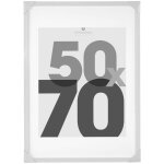 Cadre photo blanc 50x70