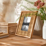 Cadre photo  poser en bois konni