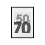 Cadre photo noir 50x70