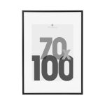Cadre photo noir 70x100 Cadre photo noir 70x100