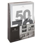 Cadre photo polystyrne blanc 50x70 cm