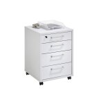 Caisson de bureau calvia blanc