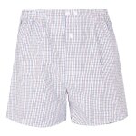 Caleçon homme chaine et trame eminence violet en coton Caleçon homme chaine et trame eminence violet en coton