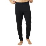 Cale�on long homme noir en laine m�rinos