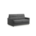 Canap convertible express gris 3 places maxi couchage giorgia