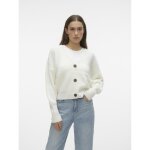 Cardigan col en v blanc