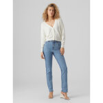 Cardigan  paules tombantes - blanc en viscose