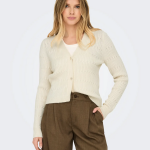 Cardigan katias - ecru en viscose blair